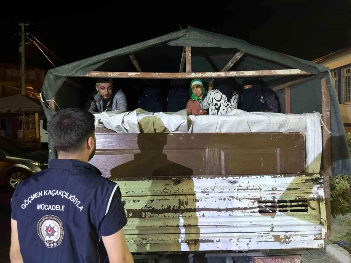 Hatay’da 20 Göçmen Yakalandı