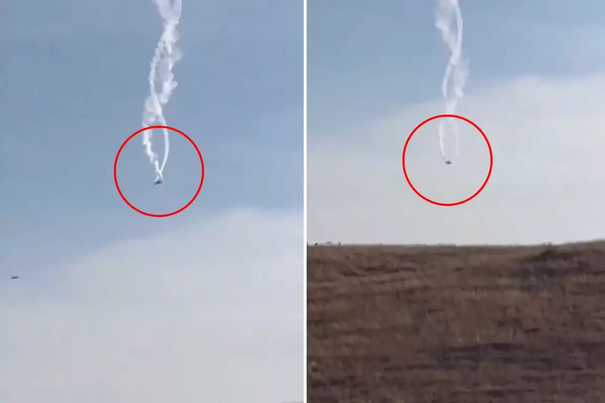 Azerbaycan’dan Türkiye’ye gelmek üzere havalanan kargo uçağı Gürcistan’da düştü