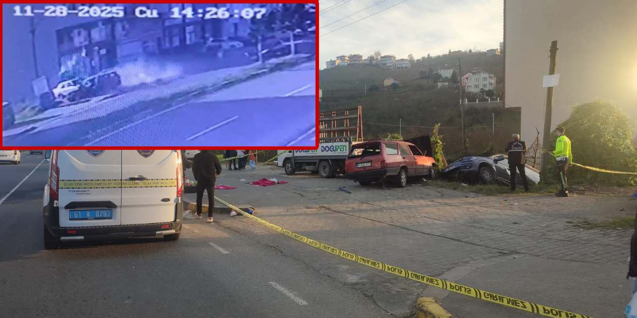 Babaanne ile iki torununa otomobil çarptı: Kahreden anlar kamerada