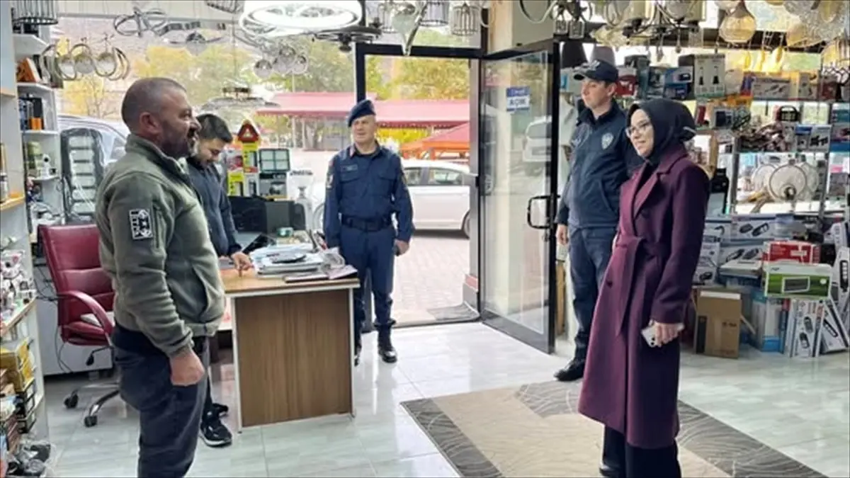 Kaymakam Yücel, Esnafı Ziyaret Etti