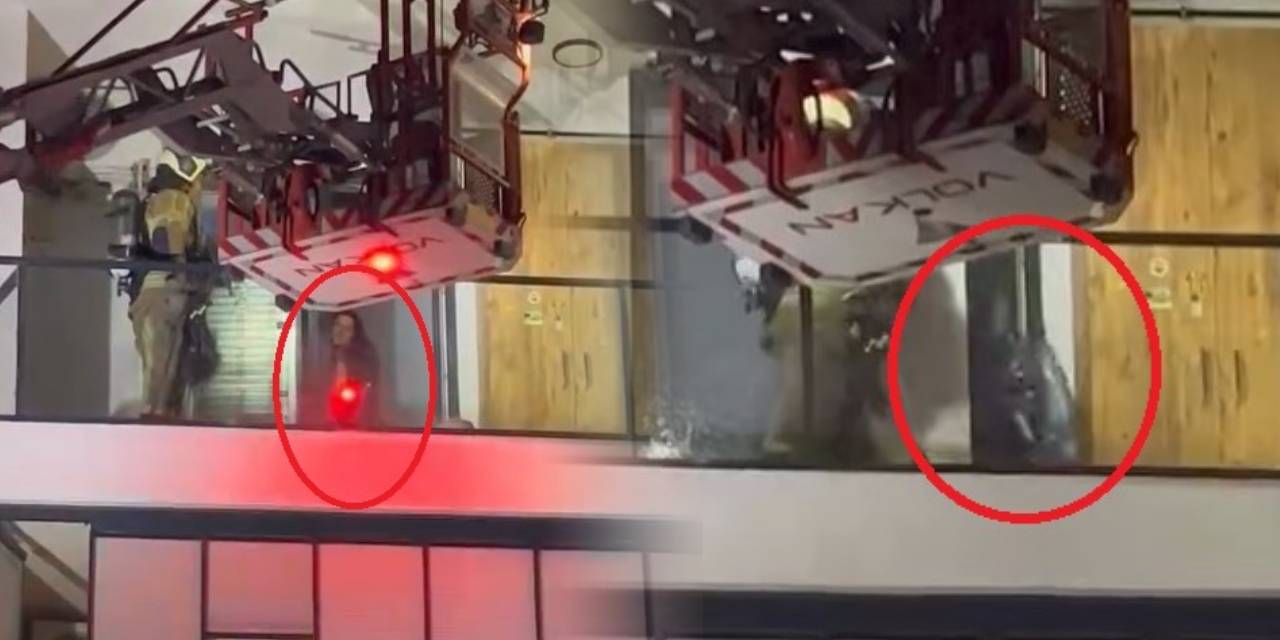 Evini yakmak istedi: İtfaiye ekiplerine damacana fırlattı