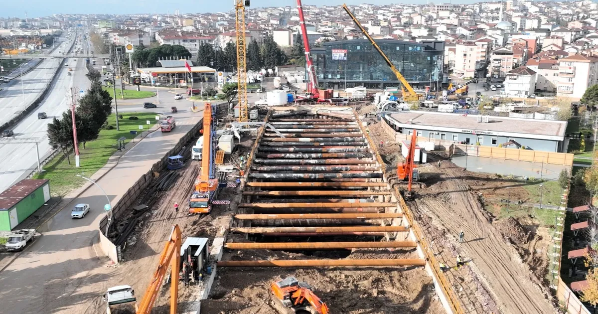 Kocaeli Derince’de iki TBM kuruluma hazırlanıyor