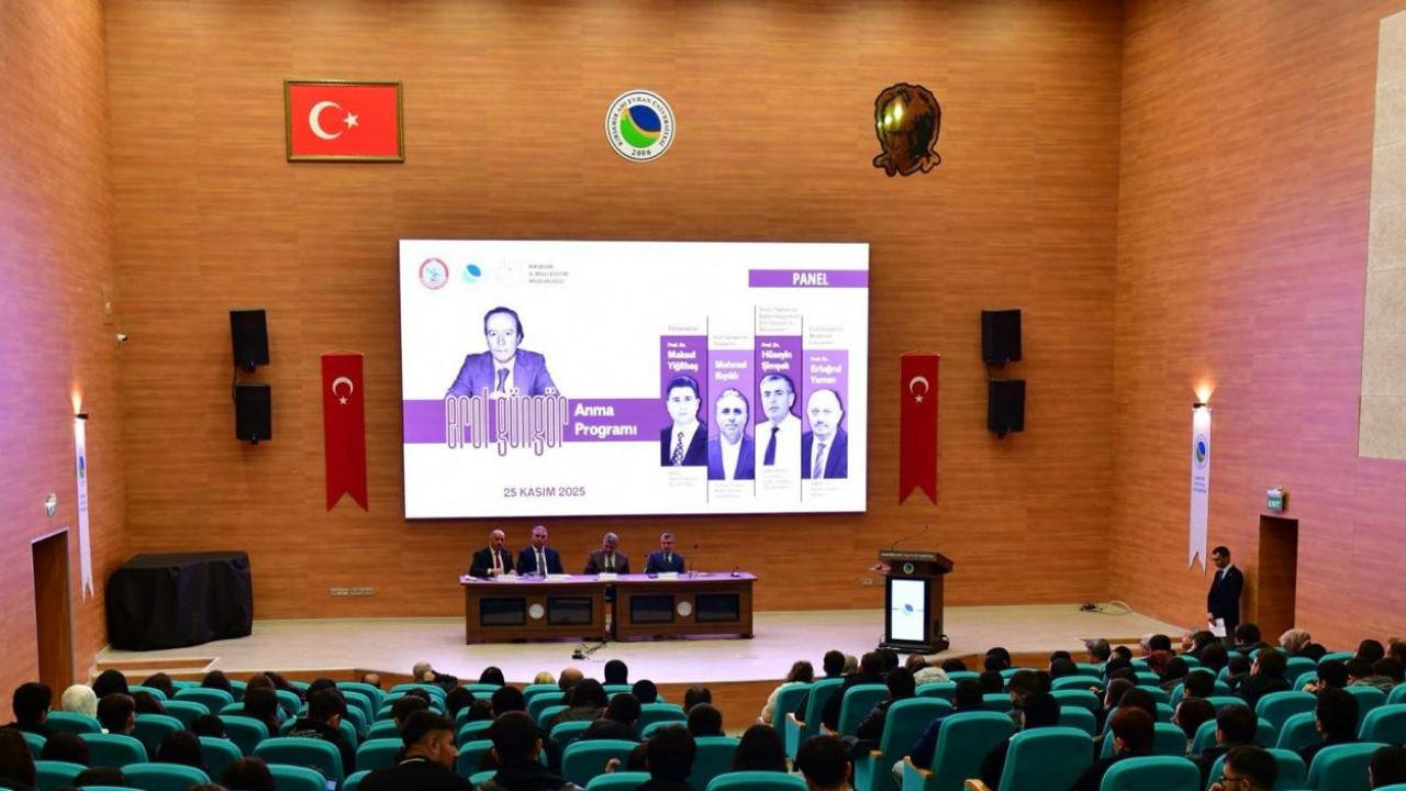 Mahmut Bıyıklı anlattı: Ahi Evran Üniversitesi’nde Erol Güngör’ü anma etkinliği!