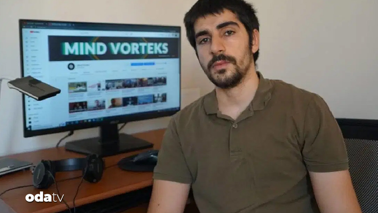 Mind Vorteks isimli YouTube kanalının sahibi Bedirhan Gülhan Bulu’ya gözaltı
