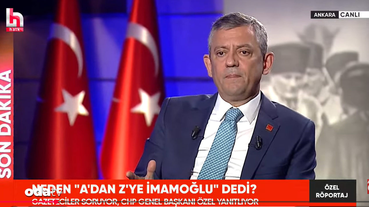 Özgür Özel’den canlı yayında sert açıklamalar