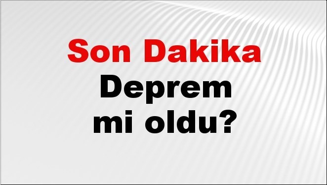 Son dakika Mersin’de deprem mi oldu? Az önce deprem Mersin’de nerede oldu? Mersin deprem Kandilli ve AFAD son depremler listesi 12 Aralık 2025