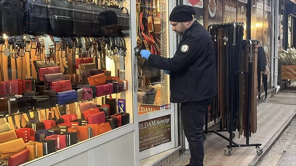 Edirne’de Hırsızlık Kamerada