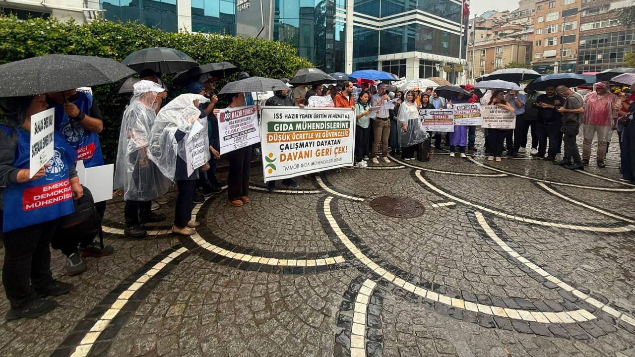 Gida muhendisleri odasi calistirilmasi zorunlu personel taban ucreti uygulamasina iliskin karari protesto etti MnwAQzBm